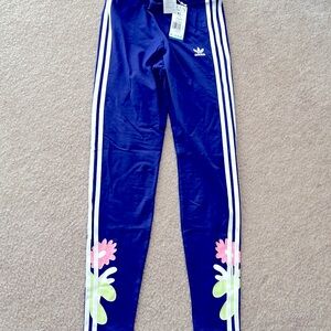 Adidas Flower Print Tights (Leggings)